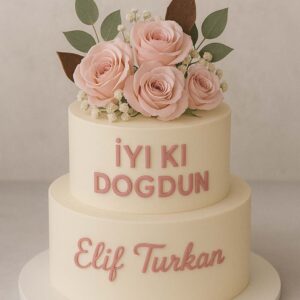 Yaş Günü Kutlama Pastası